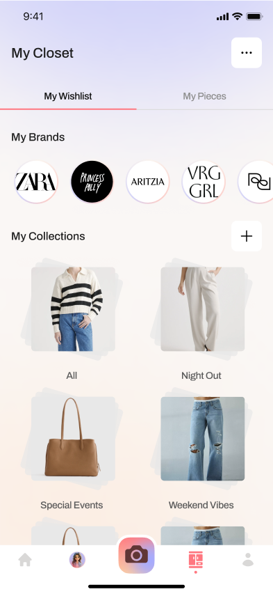 Digital Wardrobe Organization